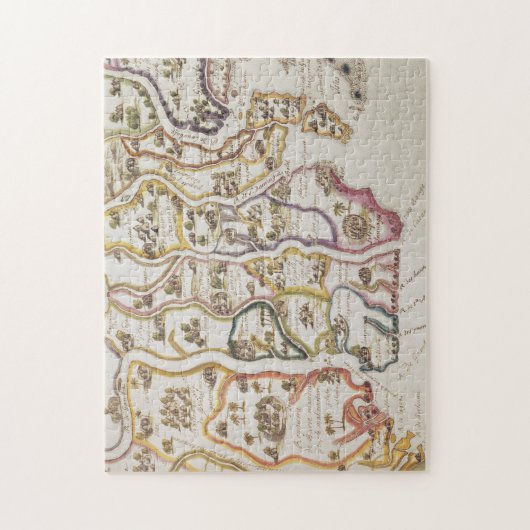 Afrikaanse kust en Gambia | 1622 Legpuzzel (Verticaal)