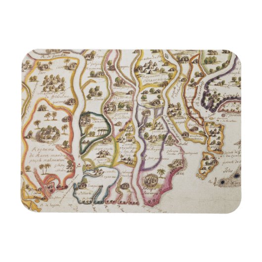 Afrikaanse kust en Gambia | 1622 Magneet (Horizontaal)