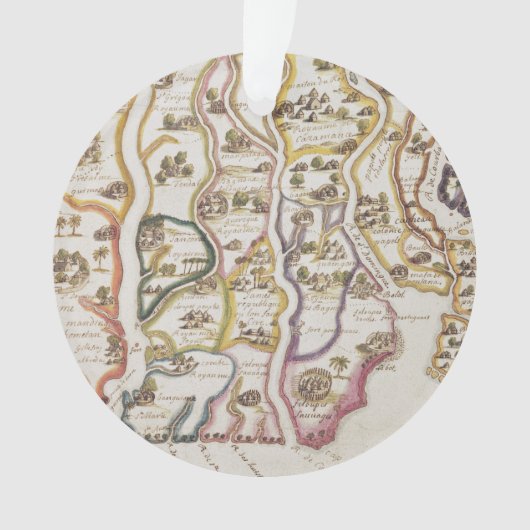 Afrikaanse kust en Gambia | 1622 Ornament (voorkant)