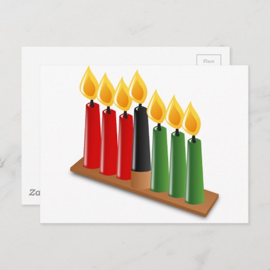 afrikaanse kwanzaa briefkaart (Voorkant / Achterkant)