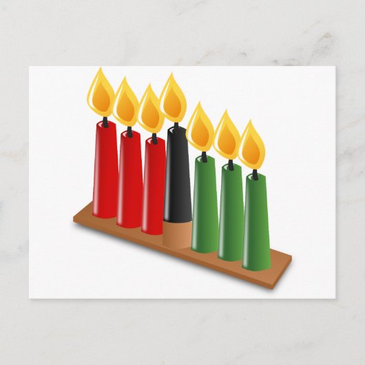 afrikaanse kwanzaa briefkaart (Voorkant)