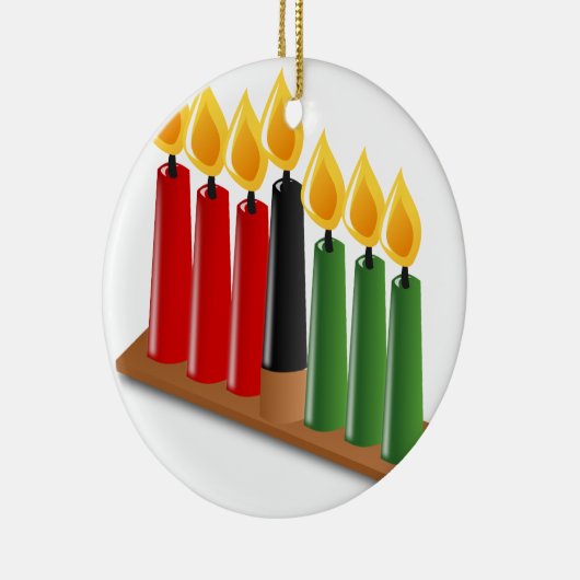 afrikaanse kwanzaa keramisch ornament (Rechts)