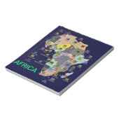 AFRIKAANSE LANDEN NOTITIEBLOK (Linkerzijde)