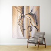 Afrikaanse landschapsarchitectuur wandkleed (In situ)