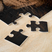 afrikaanse leeuw houdt de ogen dicht legpuzzel (Zijkant)