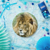 Afrikaanse leeuw papieren bordje (Feest)