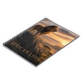Afrikaanse Leeuw Savanne DIEREN Notitieboek (Linkerzijde)