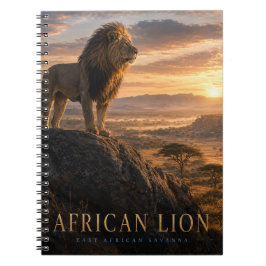 Afrikaanse Leeuw Savanne DIEREN Notitieboek