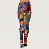 Afrikaanse Leggings met hoge kwaliteit voor alles- (Achterkant)