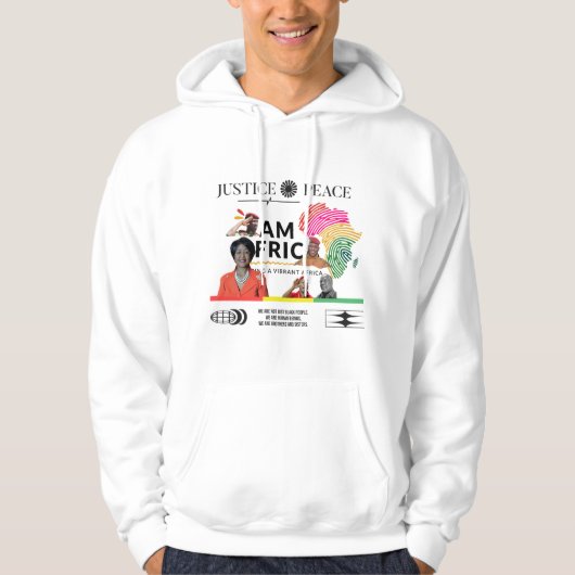 Afrikaanse leider hoodie (Voorkant)