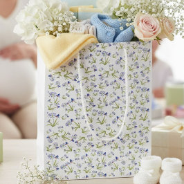 Afrikaanse lelie met Blauwe Vogel moeder en baby Medium Cadeauzakje