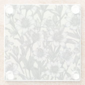  afrikaanse leliebloemen glazen onderzetter (Achterkant)