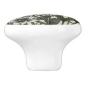 afrikaanse leliebloemen keramische knop (Zijkant)