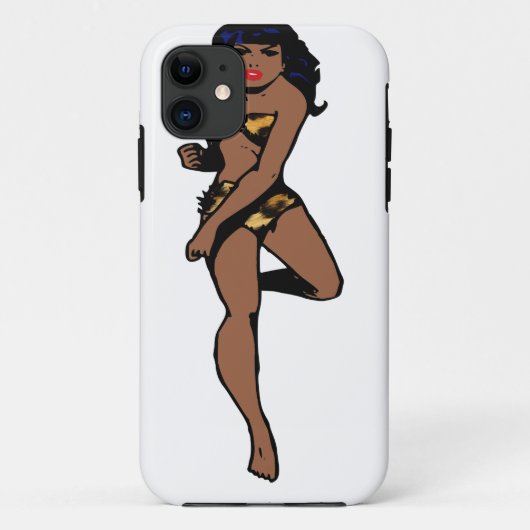 afrikaanse leoparafdruk Case-Mate iPhone case (Achterkant)