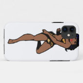 afrikaanse leoparafdruk Case-Mate iPhone case (Achterkant (horizontaal))