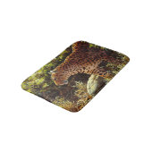 Afrikaanse leopard Bathroom Mat (Gekanteld)
