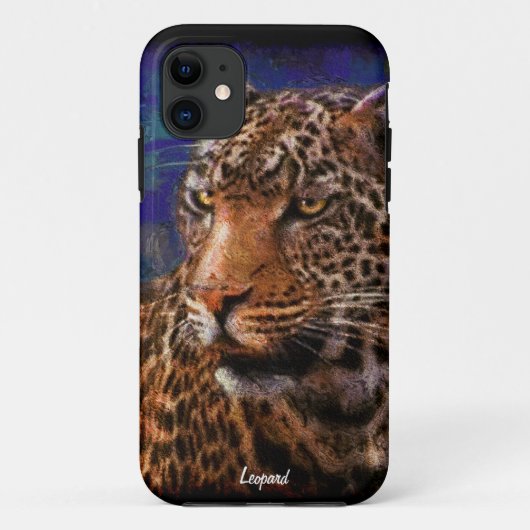Afrikaanse Leopard Big Cat Wildlife Art iPhone 5 H Case-Mate iPhone Case (Achterkant)