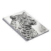 Afrikaanse Leopard Pencil Drawing Notitieboek (Rechterzijde)