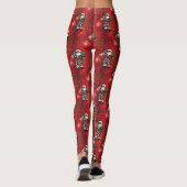 afrikaanse leopard santa - leggings (Achterkant)