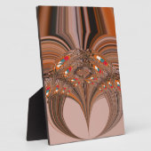 Afrikaanse Lichtblonde Kaleidoscoop Art Print Desi Fotoplaat (Zijkant)