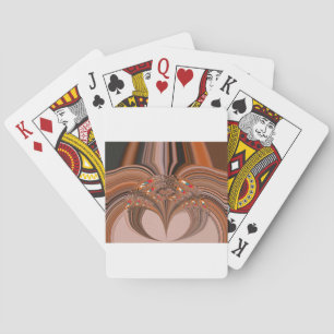 Afrikaanse Lichte Blonde Kaleidoscoop Kunstprint O Speelkaarten