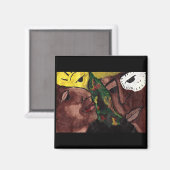 AFRIKAANSE LIEFDE magneet (Voorkant / Achterkant)