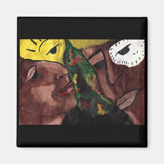 AFRIKAANSE LIEFDE magneet (Voorkant)