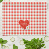 Afrikaanse Liefde / Romanse - Mijn Hartjie Mijn Le Theedoek (Gevouwen)