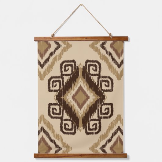 Afrikaanse liefhebbers betegeld patroon hangend wandkleed (Voorkant)