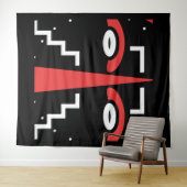 Afrikaanse Ligbi Wandkleed (In Situ (horizontaal))