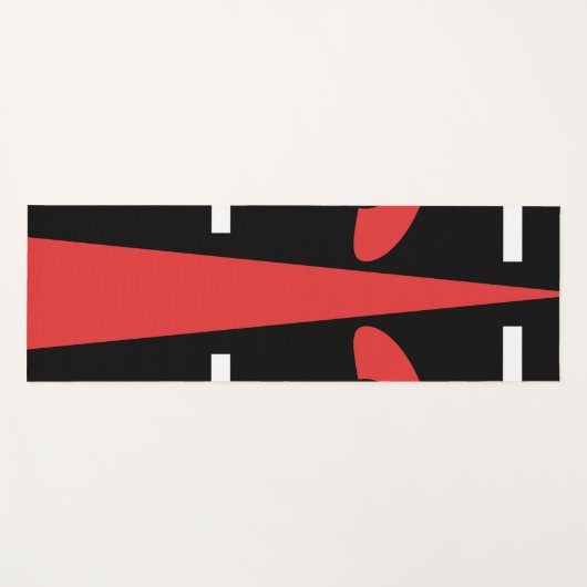 afrikaanse ligbi yogamat (Voorkant (horizontaal))