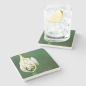 Afrikaanse Lily, Agapanthus Praecox, Kaapstad Stenen Onderzetter (Zijkant)