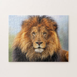 Afrikaanse lion 1 legpuzzel