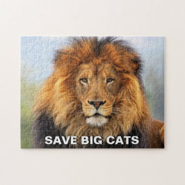 Afrikaanse lion 1 legpuzzel