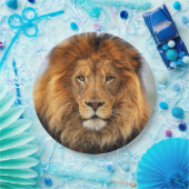 Afrikaanse lion 1 papieren bordje (Feest)