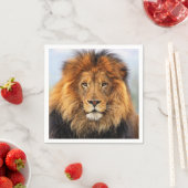 Afrikaanse lion 1 servet (Insitu)