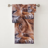 Afrikaanse lion bad handdoek (Insitu)
