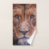 Afrikaanse lion bad handdoek (Handdoek)