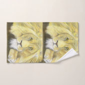 Afrikaanse lion bad handdoek (Handdoek)