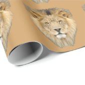 Afrikaanse lion cadeaupapier (Rol Hoek)