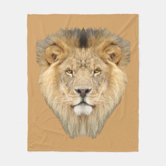 Afrikaanse lion fleece deken (Voorkant)