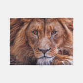 Afrikaanse lion fleece deken (Voorkant (Horizontaal))