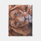 Afrikaanse lion fleece deken (Voorkant)