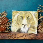 Afrikaanse lion fotoplaat (Zijkant)