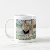 Afrikaanse lion koffiemok (Links)