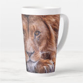 Afrikaanse lion latte mok (Rechterhoek)
