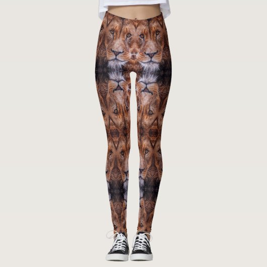 Afrikaanse lion leggings (Voorkant)