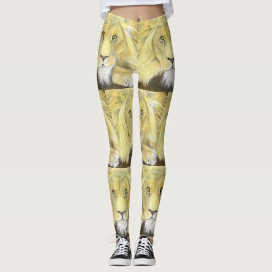 Afrikaanse lion leggings (Voorkant)
