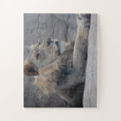 Afrikaanse lion legpuzzel (Verticaal)