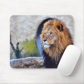 Afrikaanse lion muismat (Met muis)